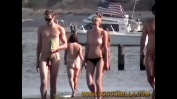 Island nude party