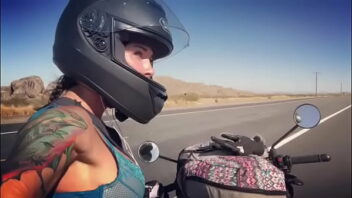 Motorcycle big tits